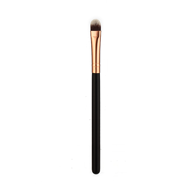 wooden handle synthetic hair cosmetic eyeshadow brush