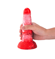 Colorful Realistic Dildo With Unique Design Monster Dildo For Woman