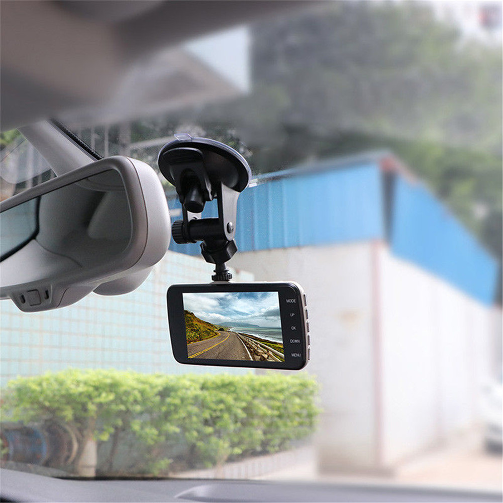 Car DVR Dash Camera Rear View Dual Camera Video 1080P Full HD 3.6" Cycle Recording Night Vision G-sensor Wide Angle Dasand After