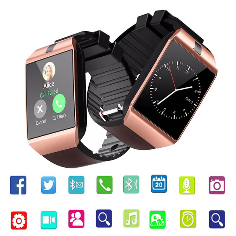 Smart Watch DZ09 With Camera BT Wrist Watch SIM Card Smartwatch