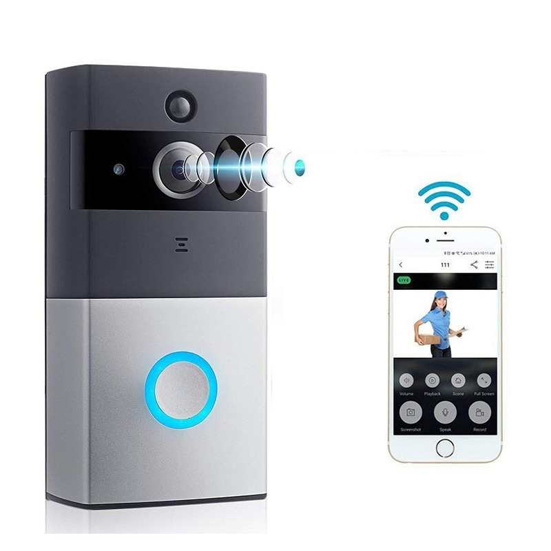 Latest wifi ip camera doorbell M1 pro Visual Recording Home Monitor Night Vision wifi wireless video doorbell camera