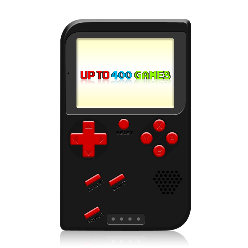 Classic Retro Handheld Video Game Console PB-03 400IN1 Games Rechargeable Support OEM