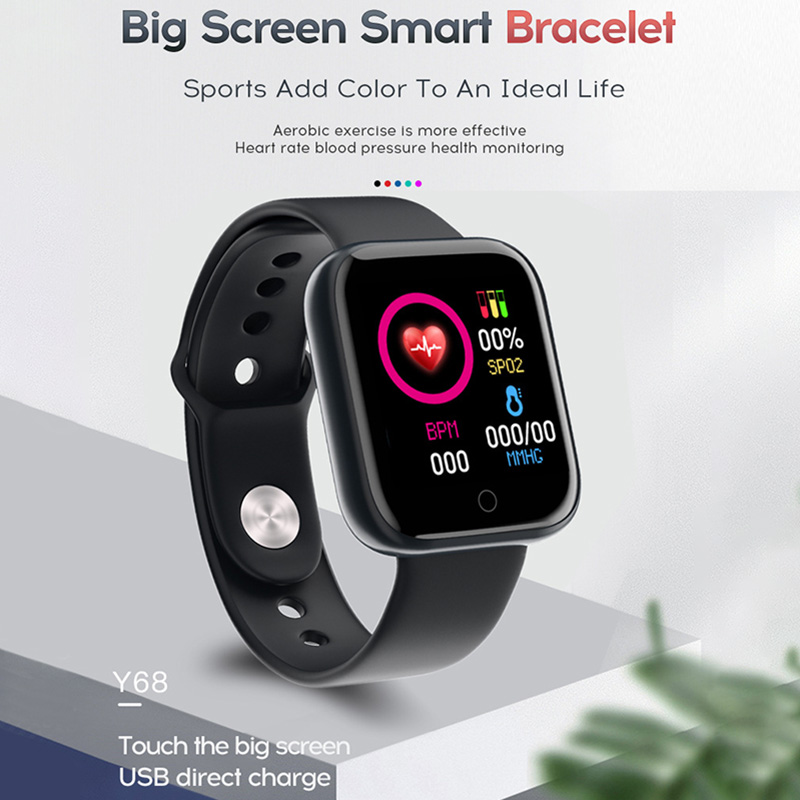  D20 Smartwatch Bluetooth Smart Watches Men Women Kids Waterproof Sport Fitness Tracker Smart Bracelet Blood Pressure Heart Rate Monitor 