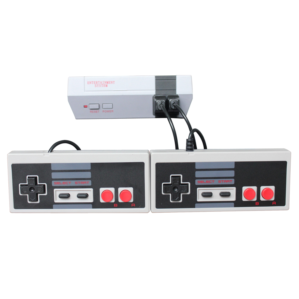 500 classic game console retro family 8 bit games pre-installed with two controllers