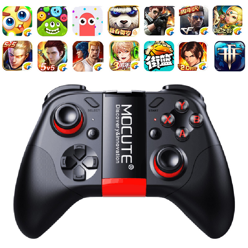 Mocute 054 BT Gamepad Mobile Joypad Android Joystick Wireless VR Controller Smartphone Tablet PC Phone Smart TV Game Pad